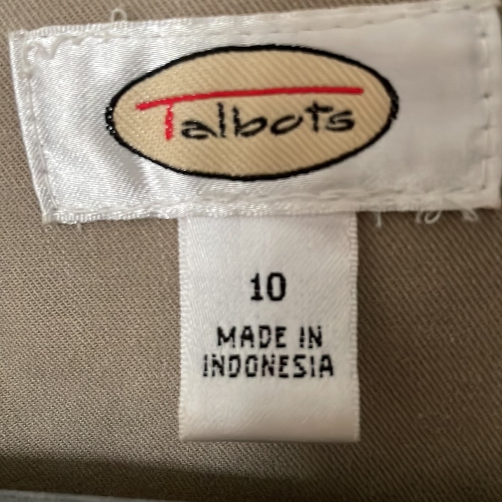 Classic Talbots khaki jacket - Picture 2 of 6
